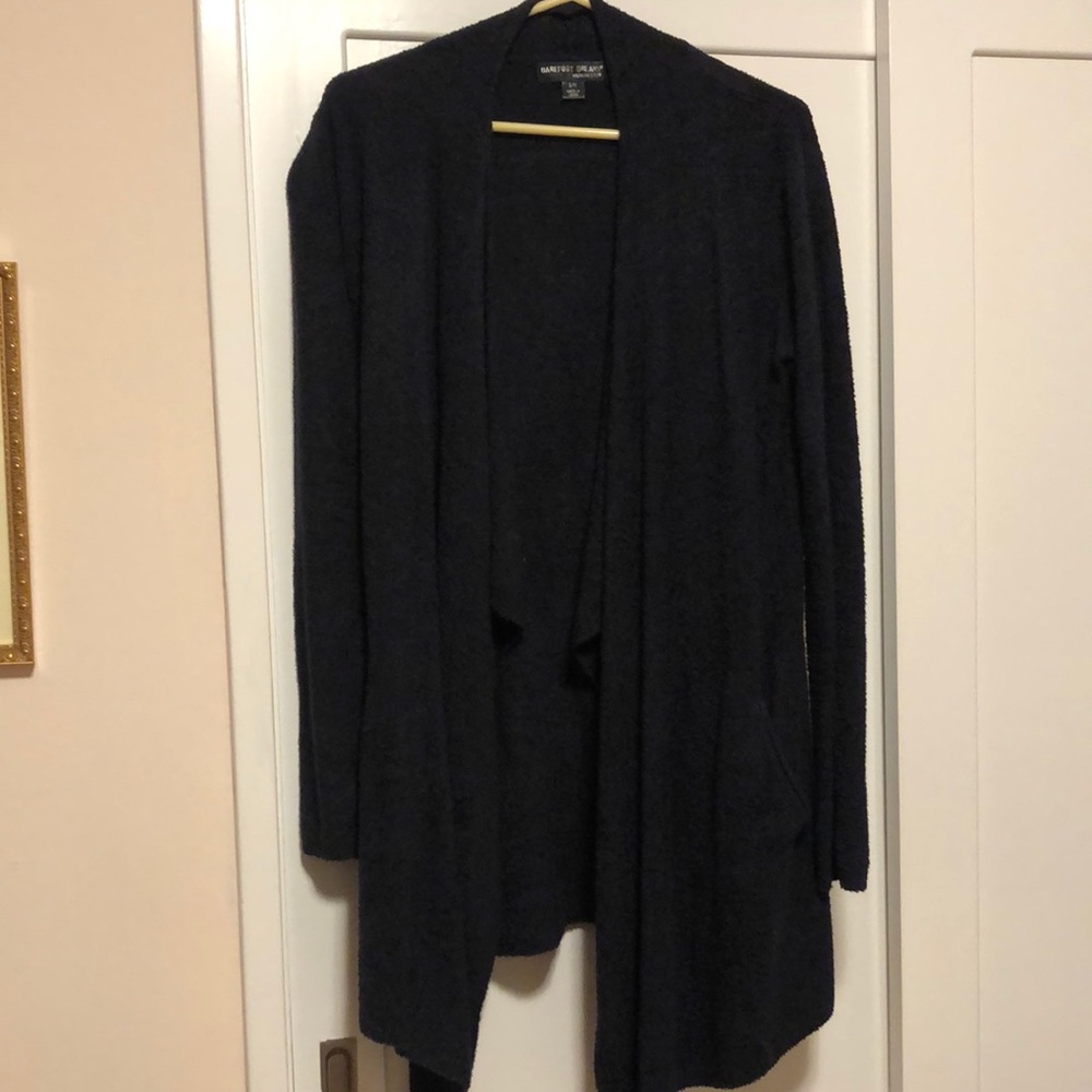 Cozy black long sweater